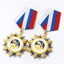 Значок сувенирной медали Custom Metal Sport Club Award